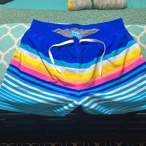 Chubbies “The Newport” Striped Men’s Swim Shorts